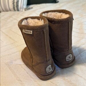 BearPaw Chocolate Suede Boots